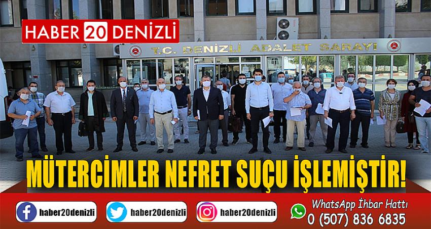 MÜTERCİMLER NEFRET SUÇU İŞLEMİŞTİR!