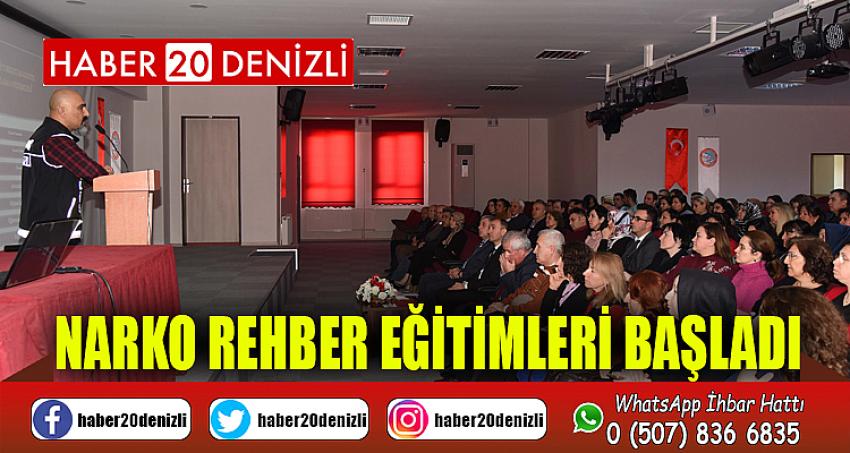 Narko Rehber Eğitimleri Başladı