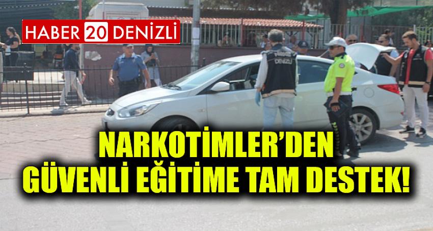 Narkotimler’den Güvenli Eğitime Tam Destek!