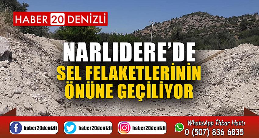 Narlıdere’de sel felaketlerinin önüne geçiliyor