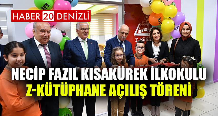 Necip Fazıl Kısakürek İlkokulu Z-Kütüphane Açılış Töreni