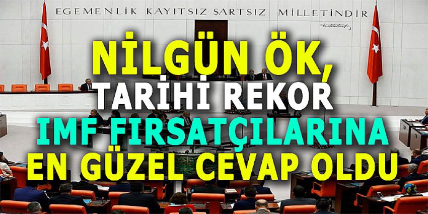 Tarihi rekor, IMF fırsatçılarına en güzel cevap oldu