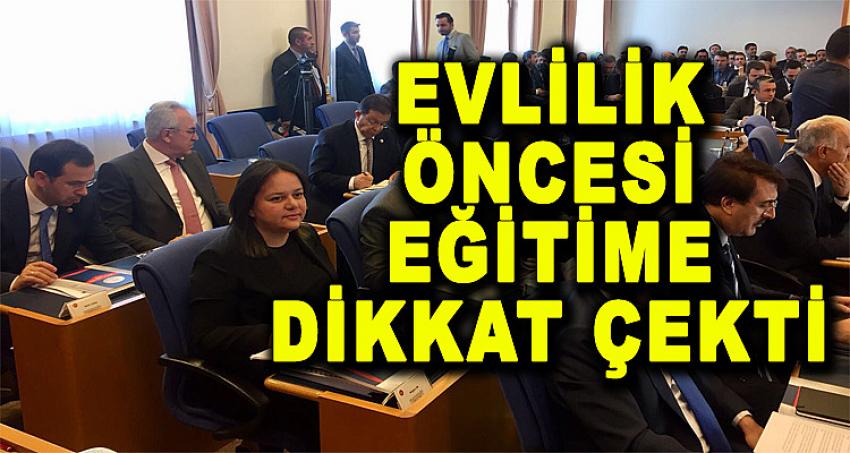 EVLİLİK ÖNCESİ EĞİTİME DİKKAT ÇEKTİ