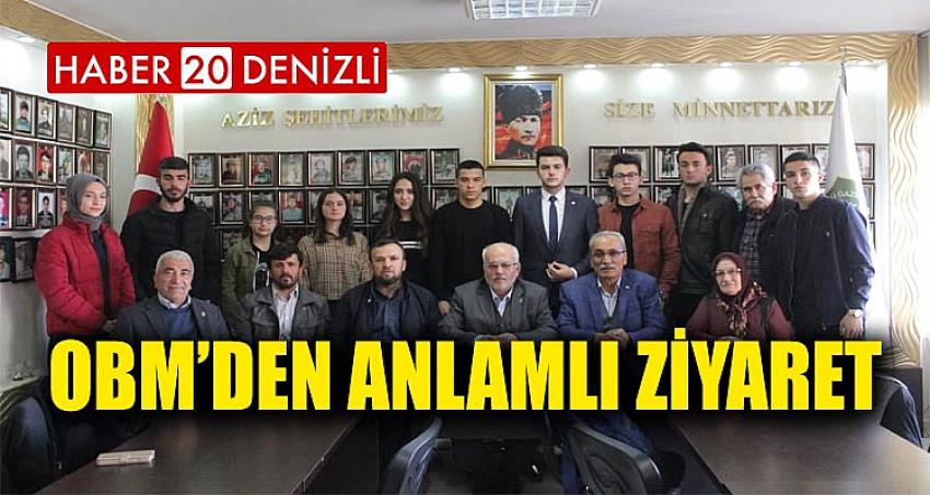 OBM’DEN ANLAMLI ZİYARET 