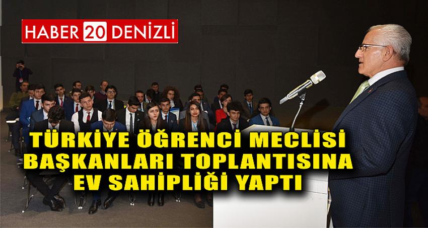 Türkiye Öğrenci Meclisi Başkanları Toplantısına Ev Sahipliği Yaptı