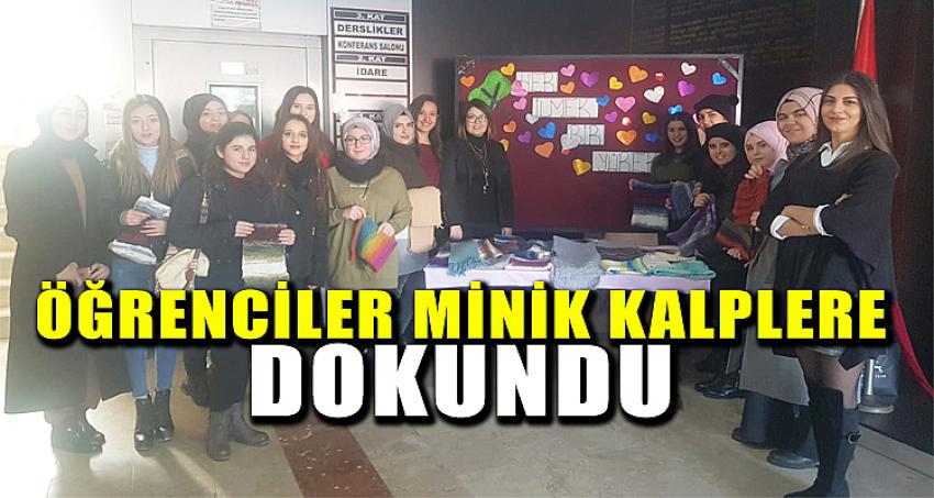 Öğrenciler Minik Kalplere Dokundu