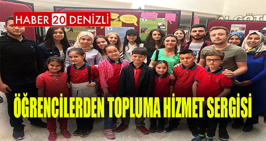 Öğrencilerinden Topluma Hizmet Sergisi