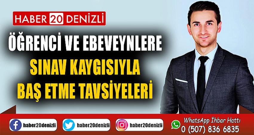 Psikolojik Danışman Paşayev’den öğrenci ve ebeveynlere sınav kaygısıyla baş etme tavsiyeleri