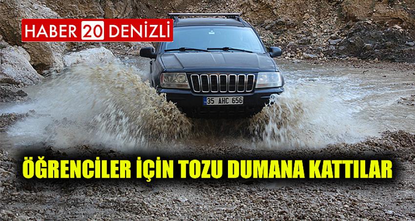 Öğrenciler için tozu dumana kattılar