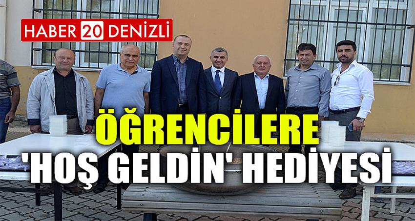 ÖĞRENCİLERE 'HOŞ GELDİN' HEDİYESİ