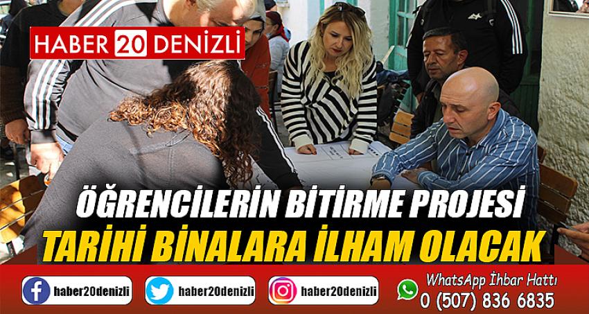 Öğrencilerin bitirme projesi tarihi binalara ilham olacak