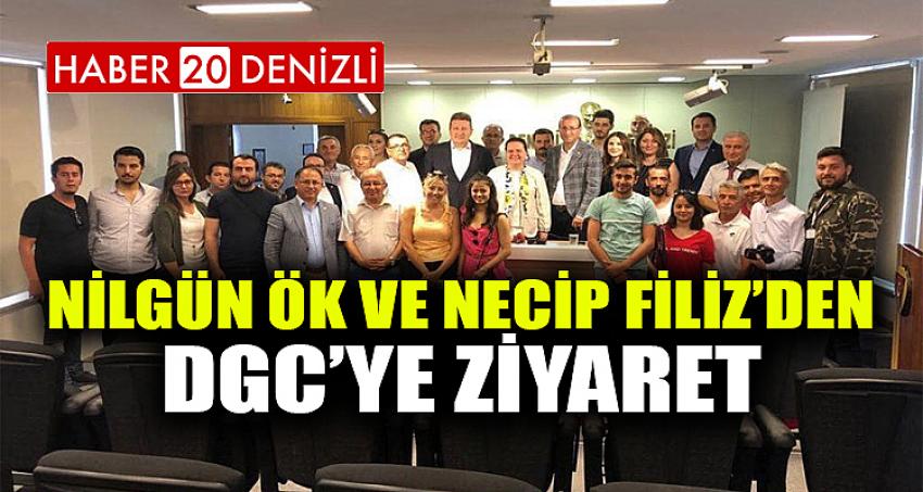 ÖK VE FİLİZ’DEN DGC’YE ZİYARET