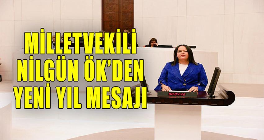 Milletvekili Nilgün ÖK’den yeni yıl mesajı