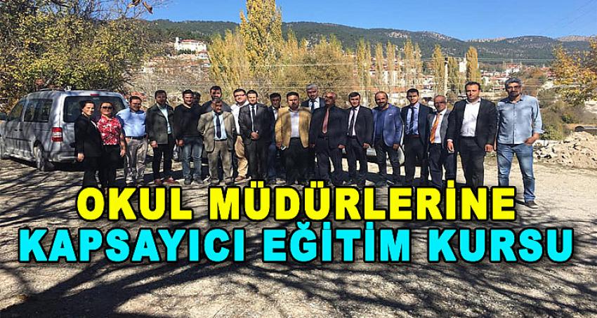 OKUL MÜDÜRLERİNE KAPSAYICI EĞİTİM KURSU