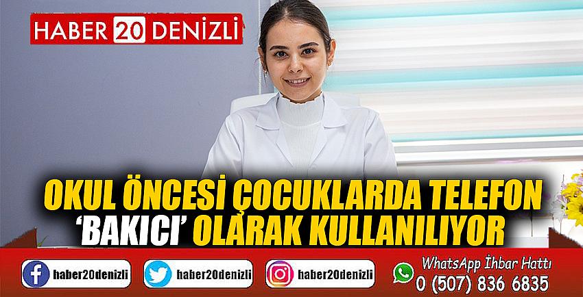 Okul öncesi çocuklarda telefon ‘bakıcı’ olarak kullanılıyor