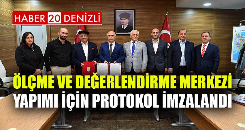 Ölçme ve Değerlendirme Merkezi Yapımı İçin Protokol İmzalandı