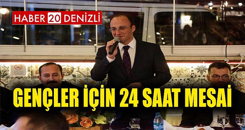 GENÇLER İÇİN 24 SAAT MESAİ