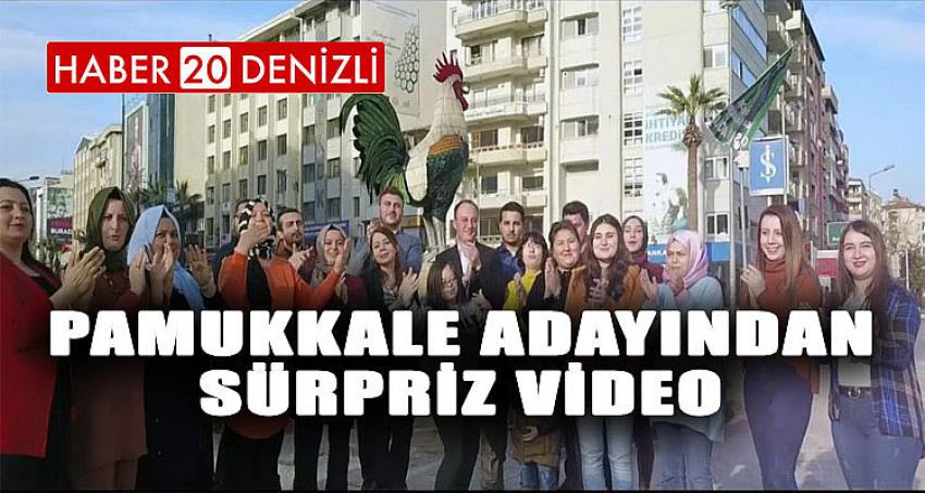 PAMUKKALE ADAYINDAN SÜRPRİZ VİDEO