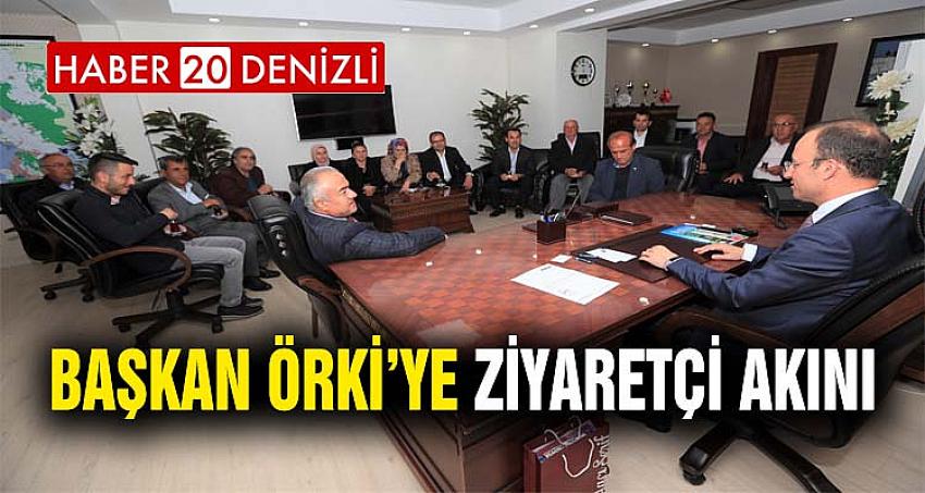 BAŞKAN ÖRKİ’YE ZİYARETÇİ AKINI