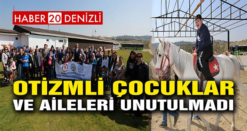 Otizmli çocuklar ve aileleri unutulmadı