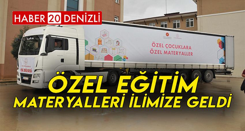 Özel Eğitim Materyalleri İlimize Geldi