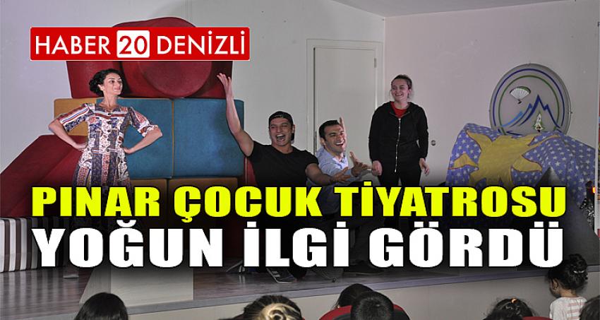 Pınar Çocuk Tiyatrosu Yoğun İlgi Gördü