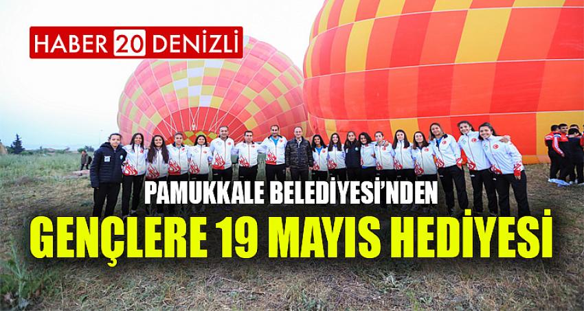 PAMUKKALE BELEDİYESİ’NDEN GENÇLERE 19 MAYIS HEDİYESİ