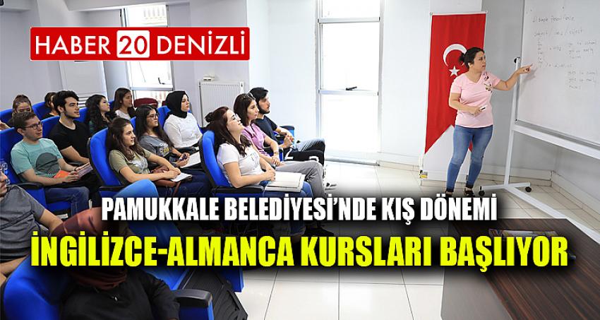 PAMUKKALE BELEDİYESİ’NDE KIŞ DÖNEMİ İNGİLİZCE-ALMANCA KURSLARI BAŞLIYOR