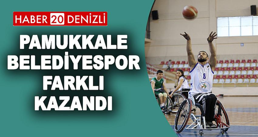 PAMUKKALE BELEDİYESPOR FARKLI KAZANDI