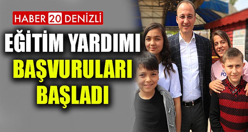 EĞİTİM YARDIMI BAŞVURULARI BAŞLADI