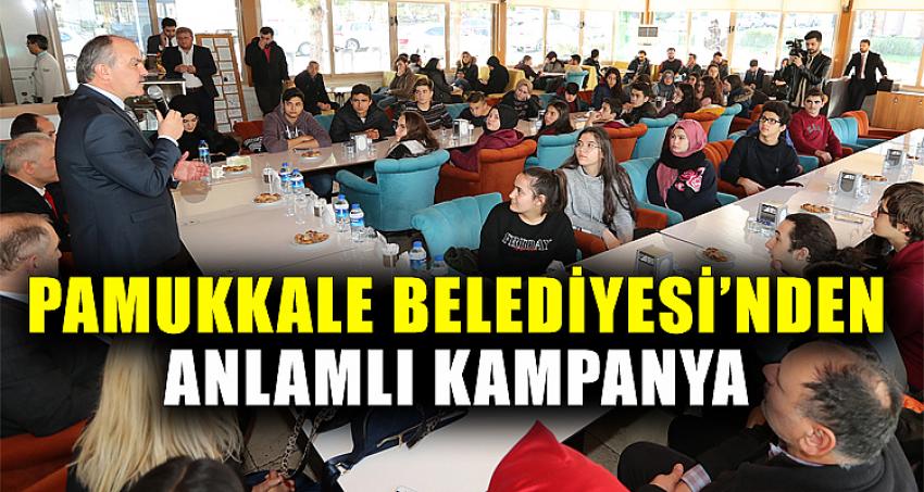 PAMUKKALE BELEDİYESİ’NDEN ANLAMLI KAMPANYA