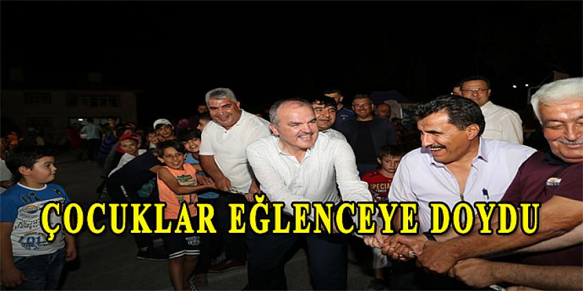 ÇOCUKLAR EĞLENCEYE DOYDU