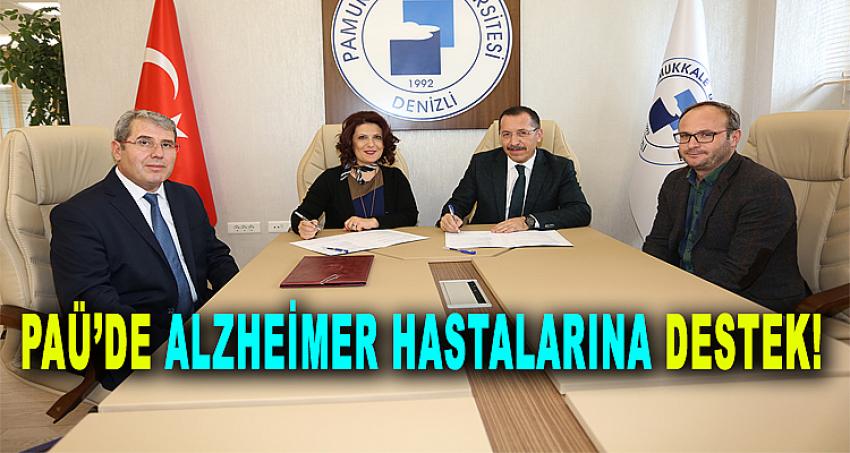 PAÜ'DE ALZHEİMER HASTALARINA DESTEK !