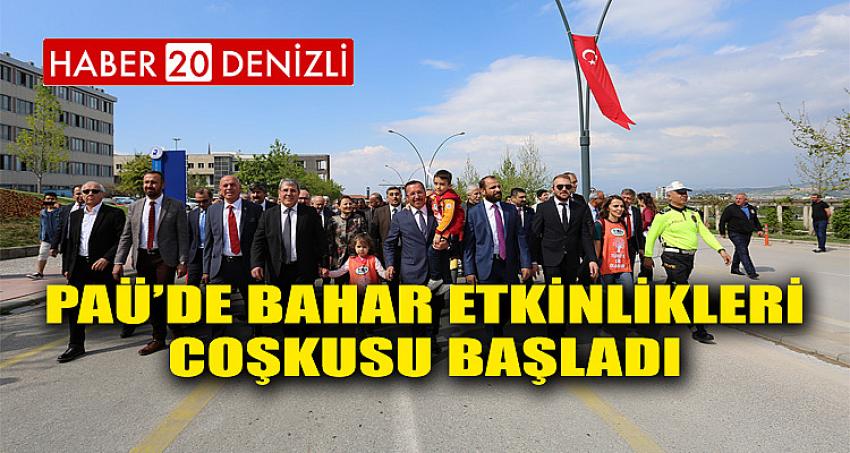 PAÜ’de Bahar Etkinlikleri Coşkusu Başladı