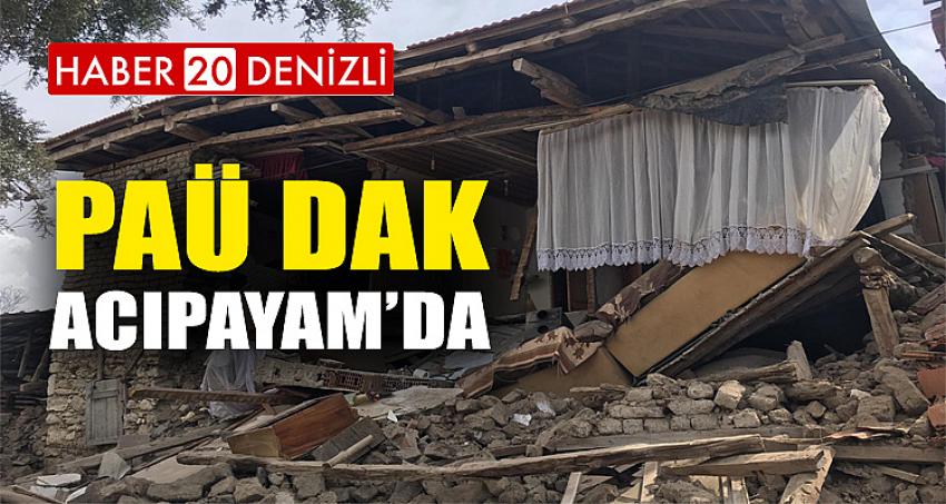 PAÜ DAK Acıpayam’da