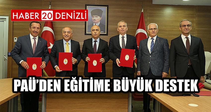 PAÜ’den Eğitime Büyük Destek