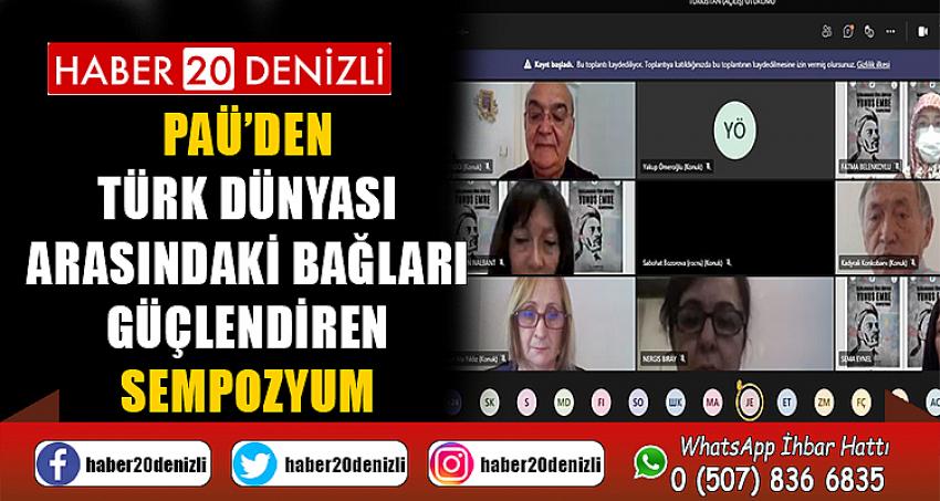 PAÜ’den Türk Dünyası Arasındaki Bağları Güçlendiren Sempozyum