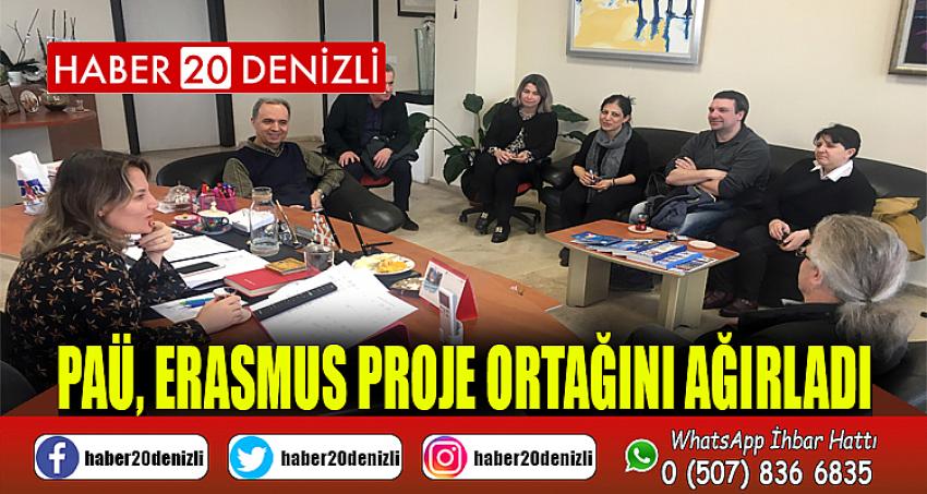 PAÜ, Erasmus Proje Ortağını Ağırladı