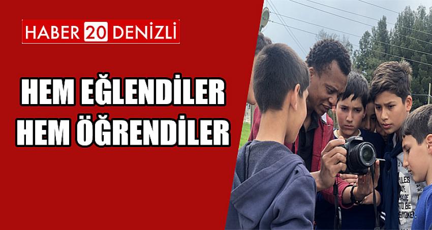 HEM EĞLENDİLER HEM ÖĞRENDİLER