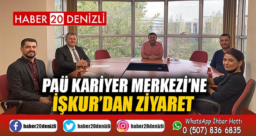 PAÜ Kariyer Merkezi’ne İŞKUR’dan Ziyaret