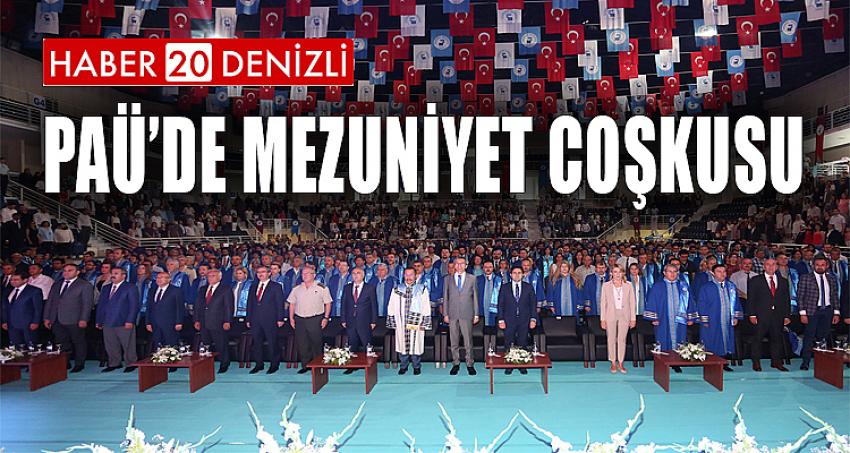 PAÜ’de Mezuniyet Coşkusu