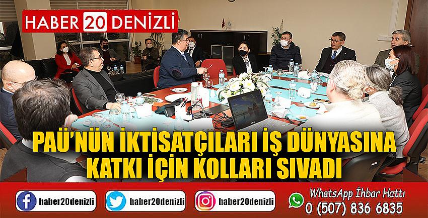 PAÜ’nün iktisatçıları iş dünyasına katkı için kolları sıvadı