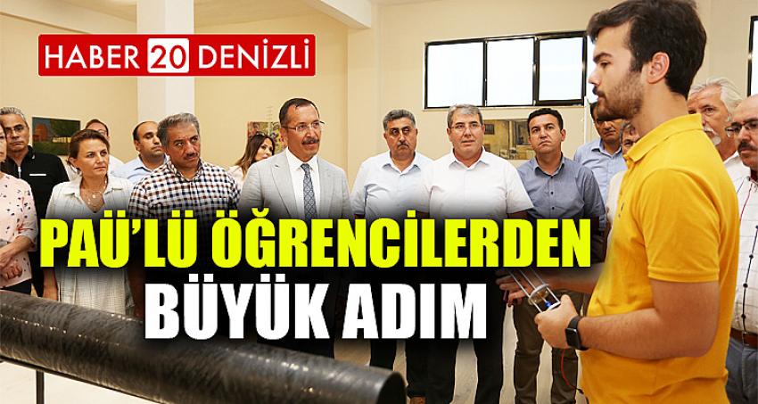 PAÜ’lü Öğrencilerden Büyük Adım