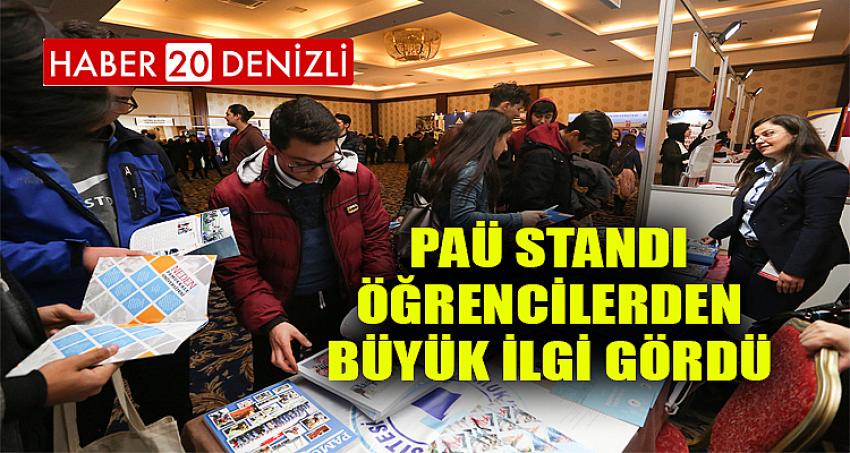 PAÜ Standı Öğrencilerden Büyük İlgi Gördü