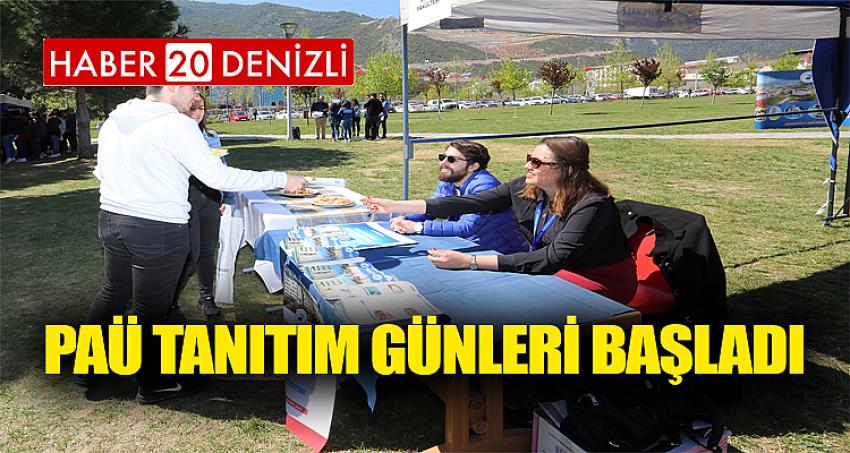 PAÜ Tanıtım Günleri Başladı