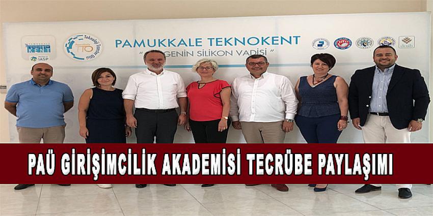 PAÜ Girişimcilik Akademisi Tecrübe Paylaşımı 