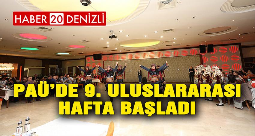 PAÜ’de 9. Uluslararası Hafta Başladı