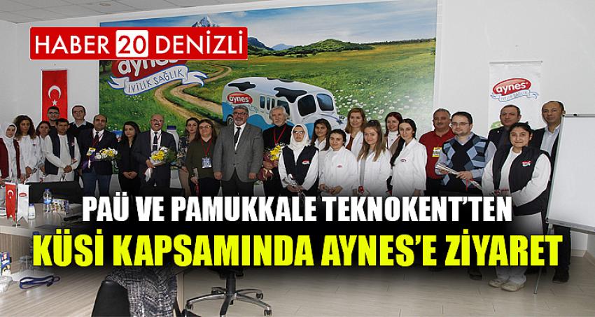 PAÜ ve Pamukkale Teknokent’ten KÜSİ Kapsamında Aynes’e Ziyaret