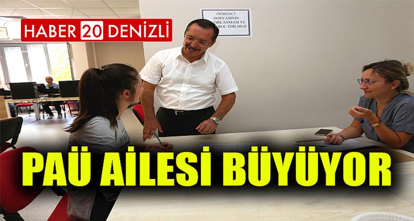 PAÜ AİLESİ BÜYÜYOR