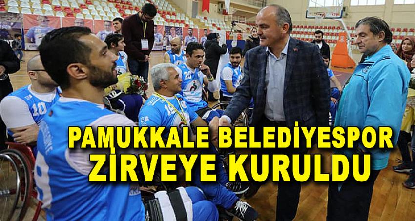 PAMUKKALE BELEDİYESPOR ZİRVEYE KURULDU